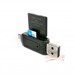 OTG/USB MicroSD/SD Memory Card Reader for Android Smartphones and Computers / Tablets